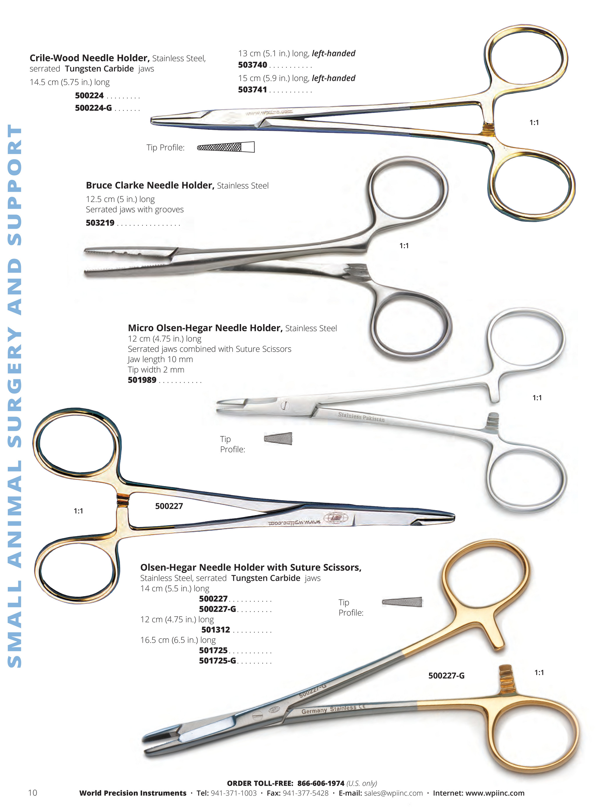 World Precision Instruments - 2016-Small Animal Surgery Catalog - Page 12-13