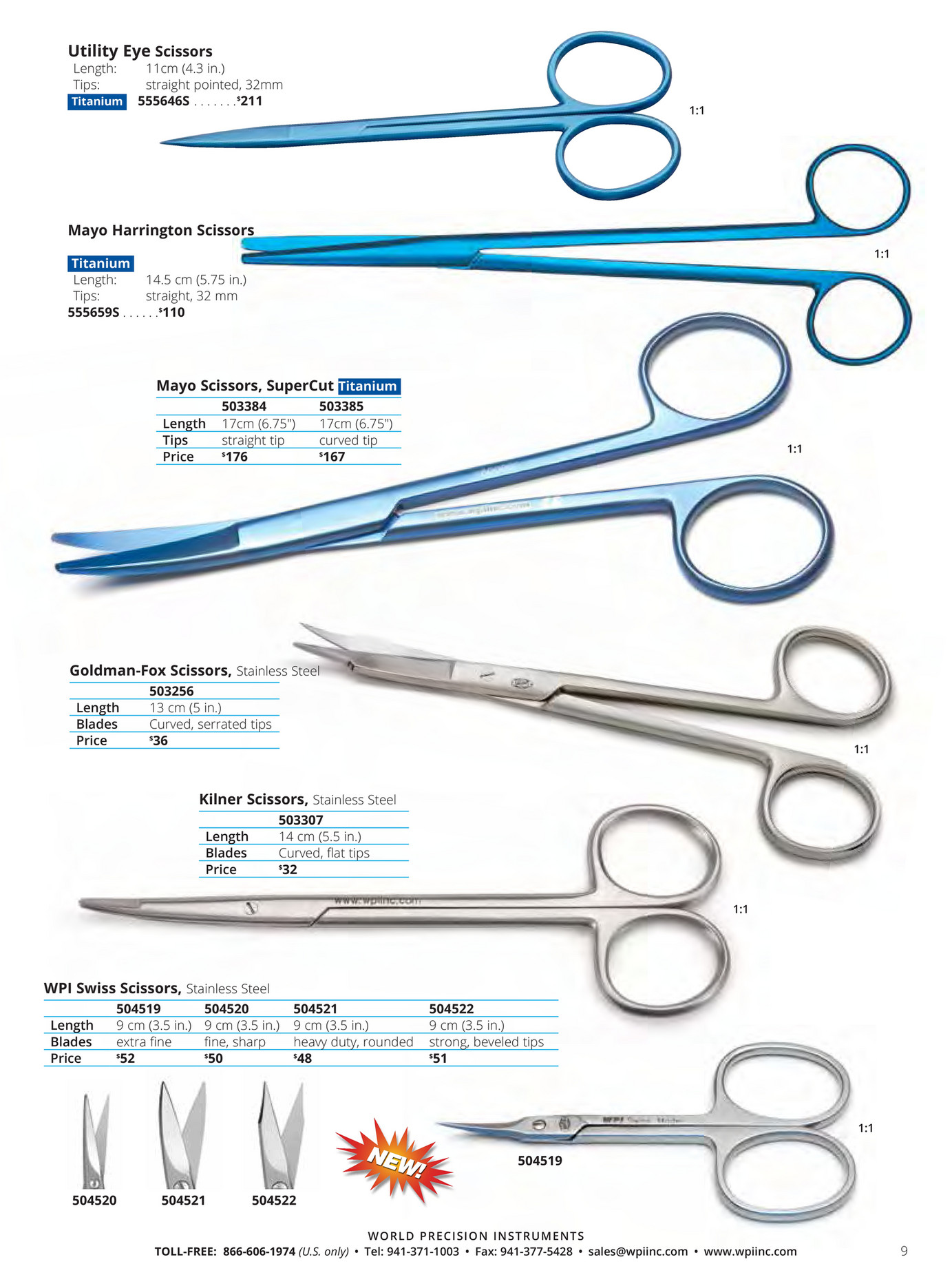 World Precision Instruments-Surgical Instrument Catalog - Page 10-11