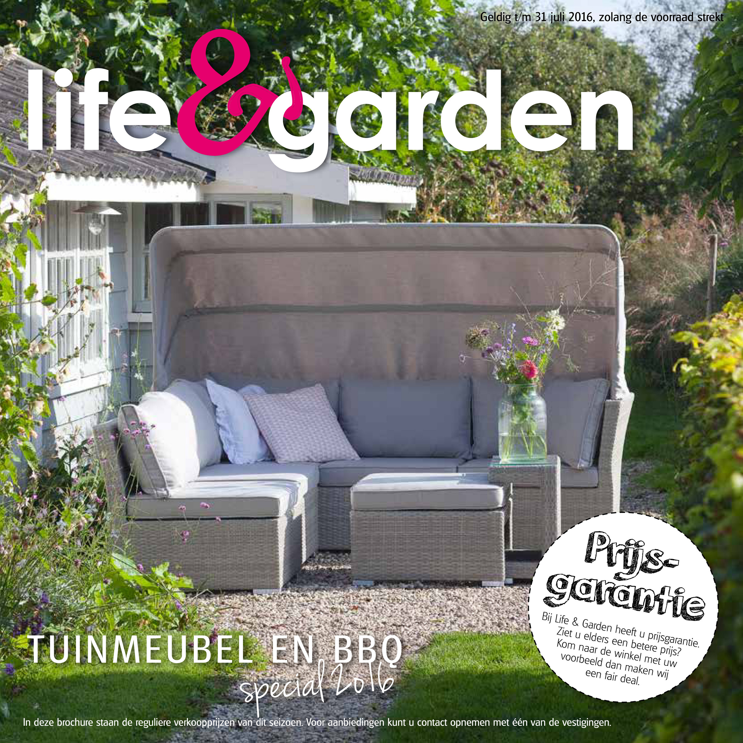 Folderaanbiedingen - Life Garden tuinmeubel en bbq folder 2016 - Pagina 20-21