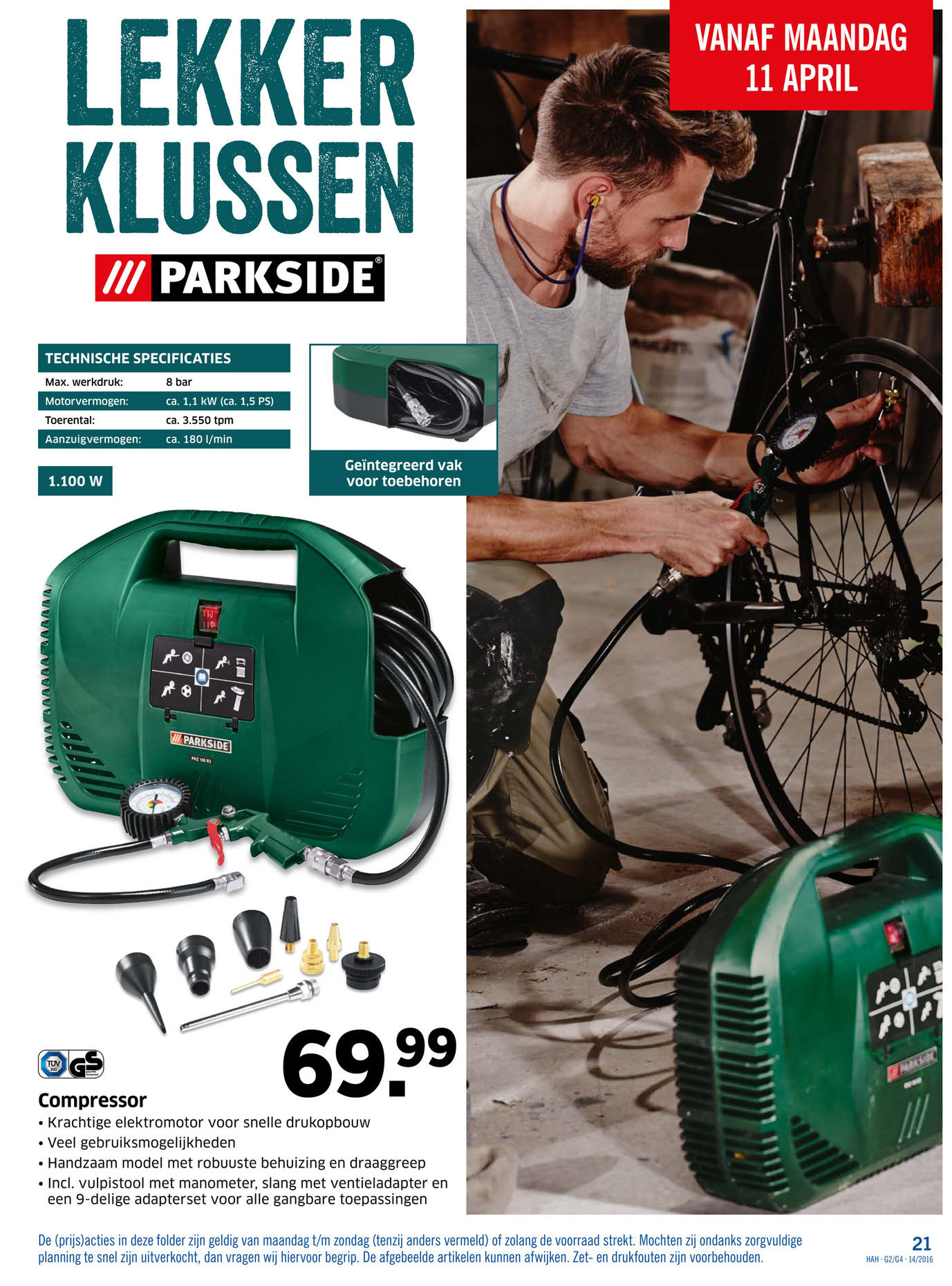 Folderaanbiedingen Lidl extra folder 11 tm 13 april 2016 Folderaanbiedingen Lidl extra folder 11 tm 13 april 2016