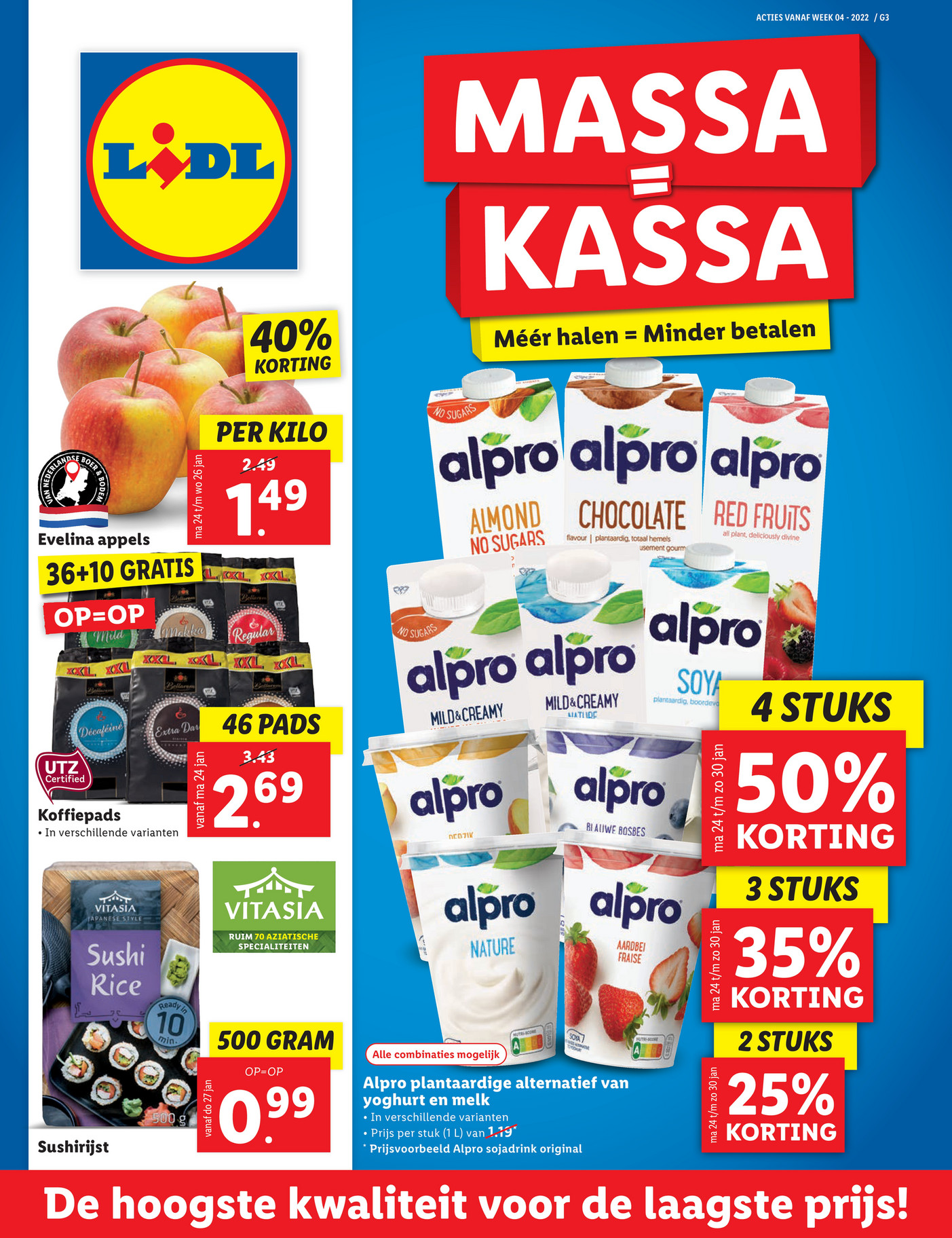 Folderaanbiedingen - Lidl folder week 4 2022 - Pagina 1