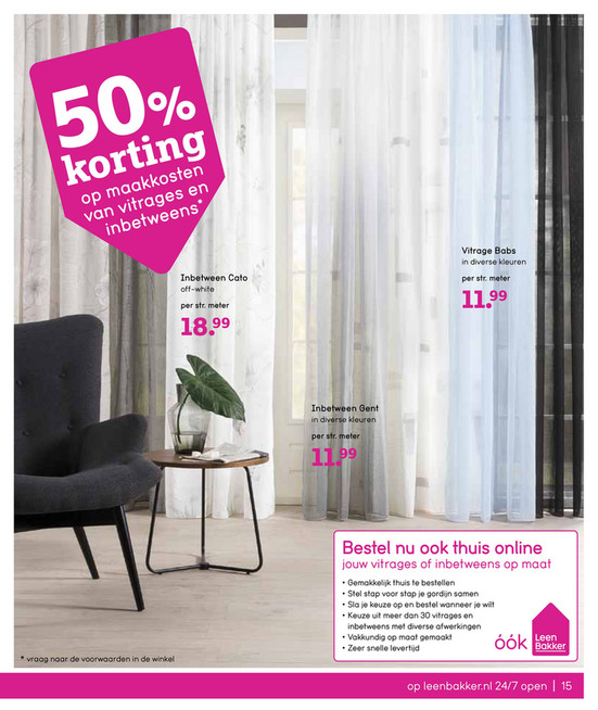 Folderaanbiedingen - Leen Bakker folder 30 januari tm 12 februari ... Folderaanbiedingen - Leen Bakker folder 30 januari tm 12 februari ...