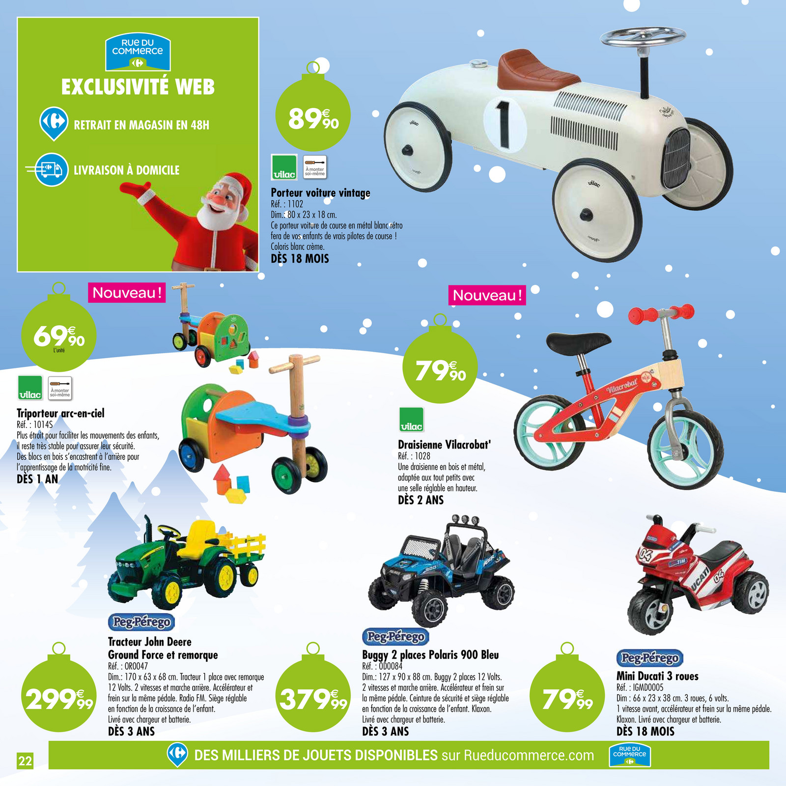 carrefour jouet porteur