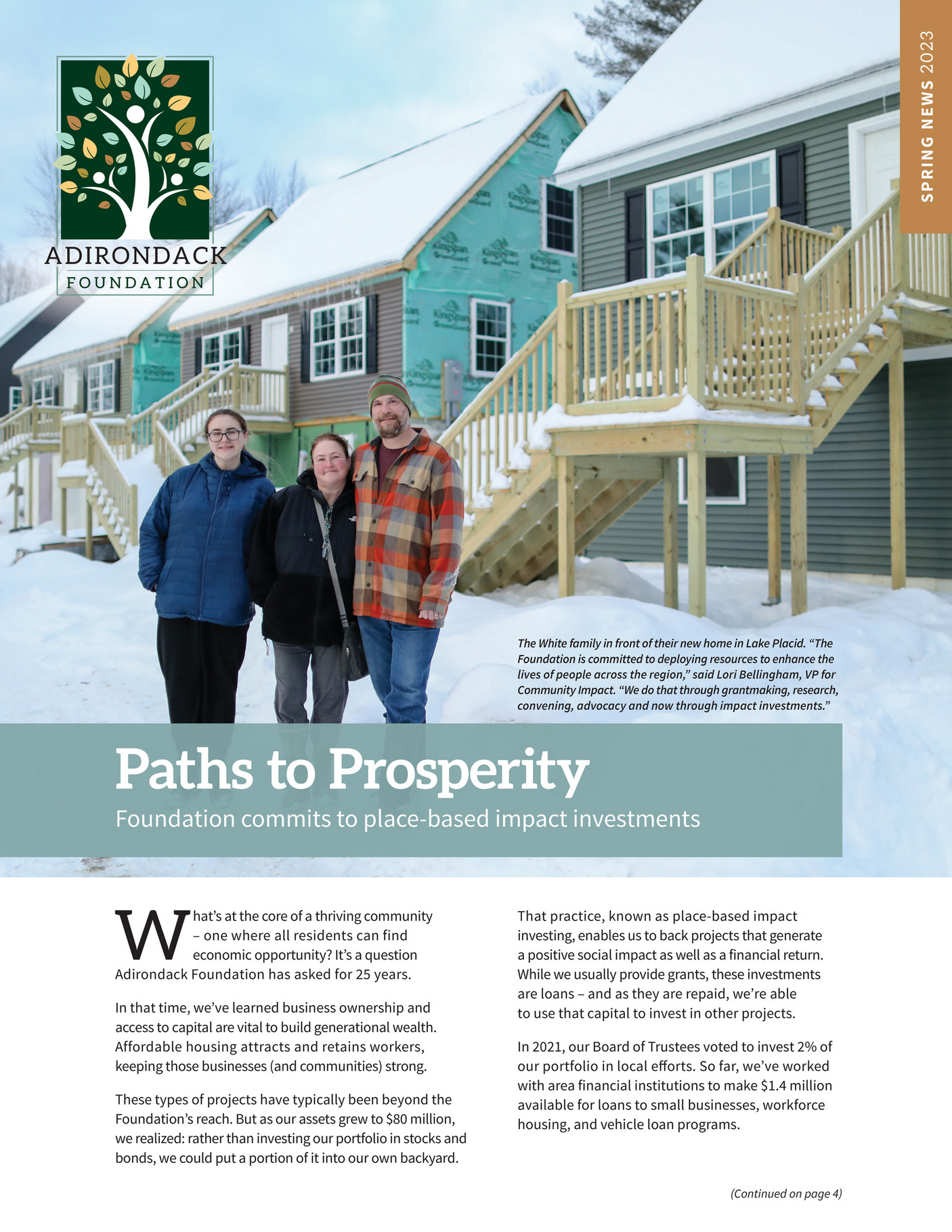 Adirondack Foundation 20230505 Adirondackfoundation Springnewsletter
