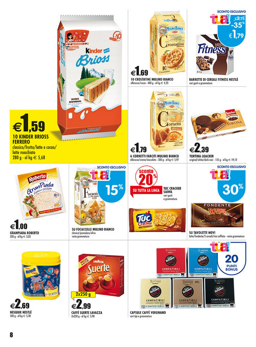 SP - Volantino Auchan - Tutto a 1 euro - Page 8-9 - Created with  Publitas.com