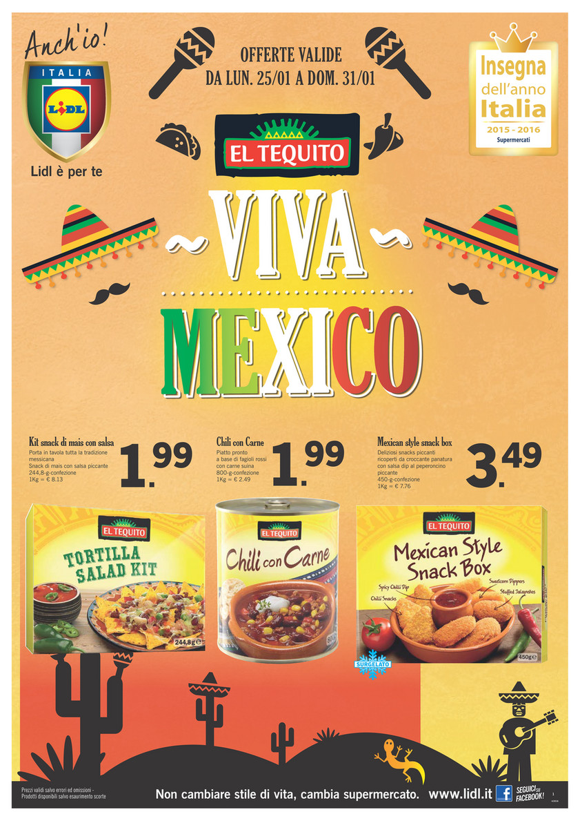 - - Volantino - Viva 1 Mexico - Lidl Created Page SP with