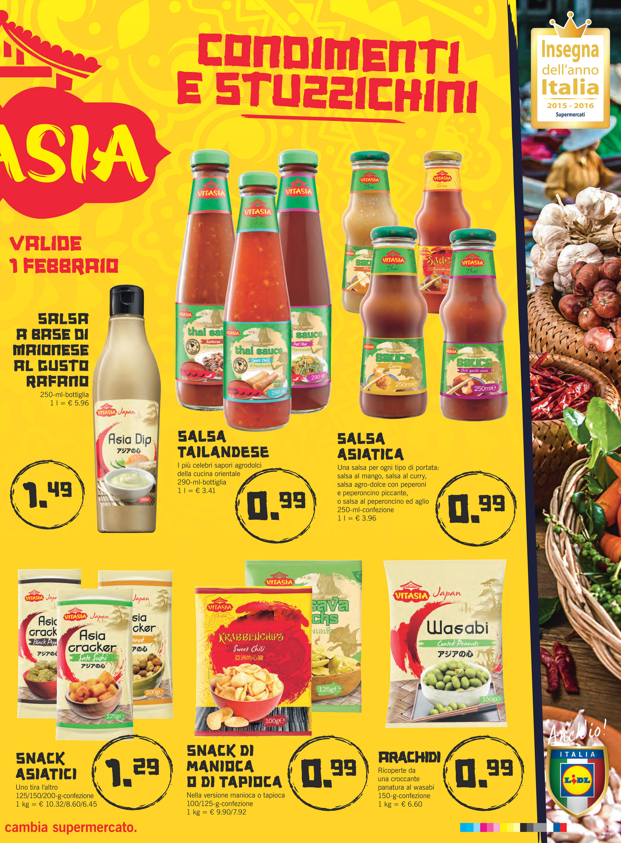 Lidl Italia - Tra i prodotti #Vitasia della settimana ci sono