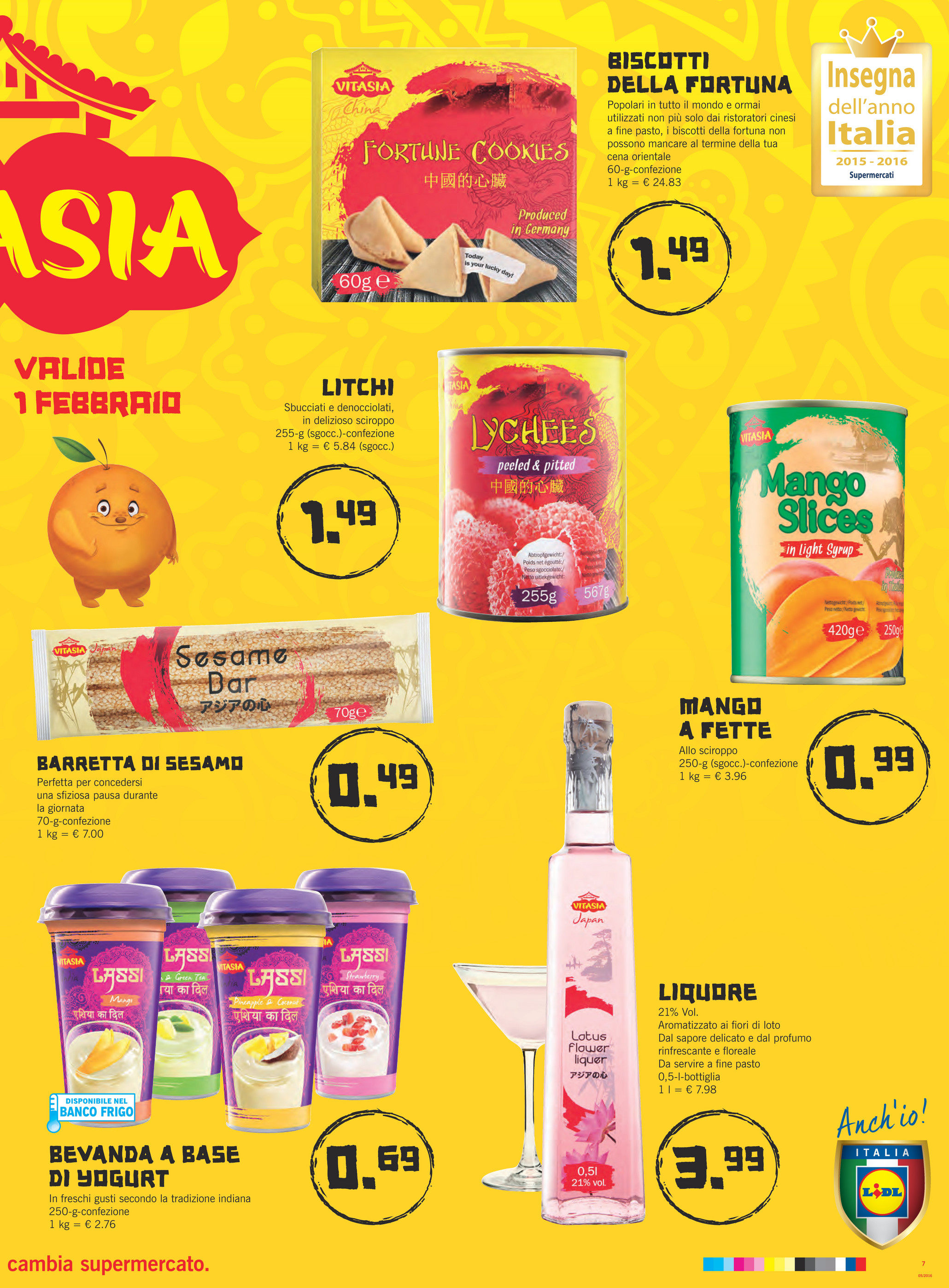 Lidl Italia - Tra i prodotti #Vitasia della settimana ci sono