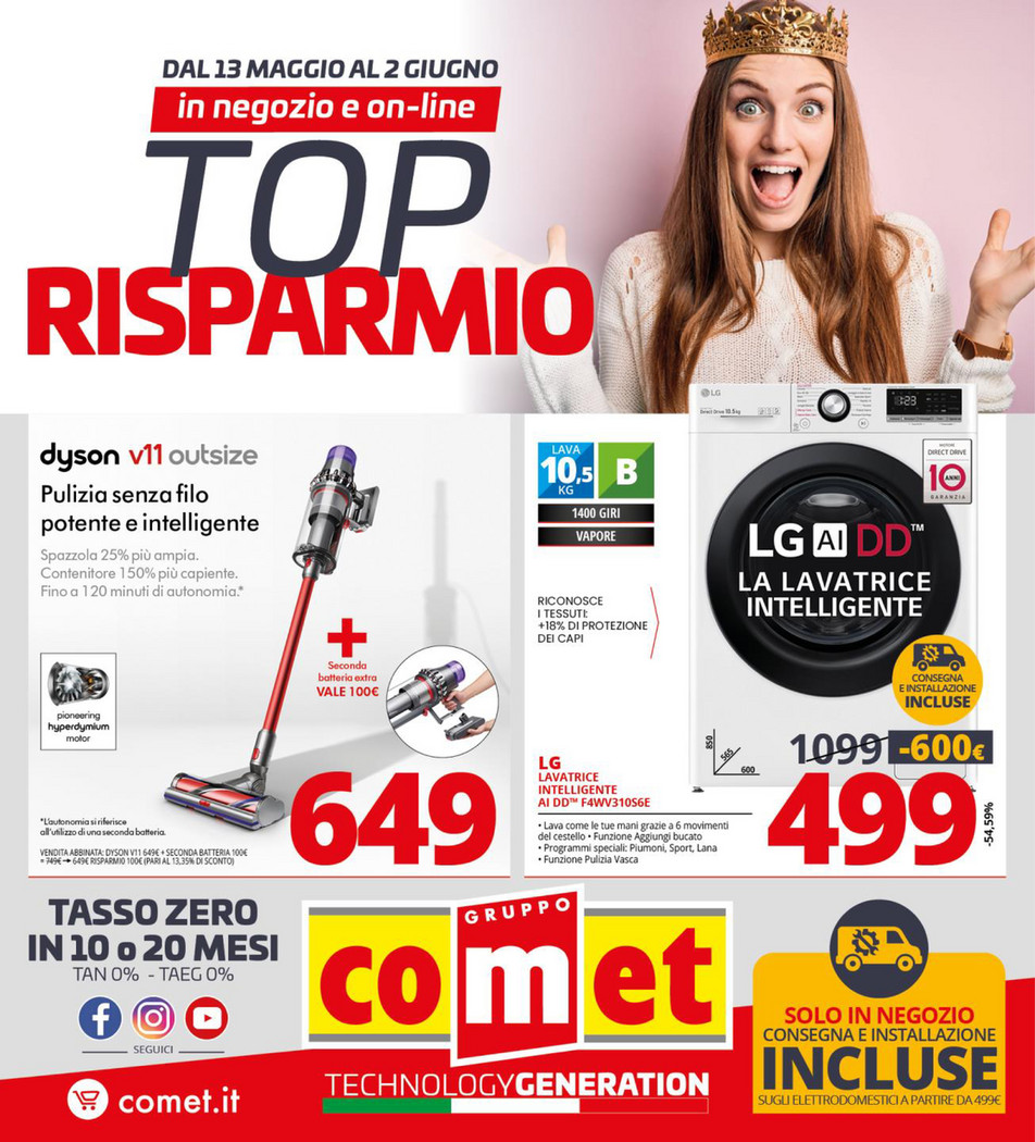 Volantino Comet \