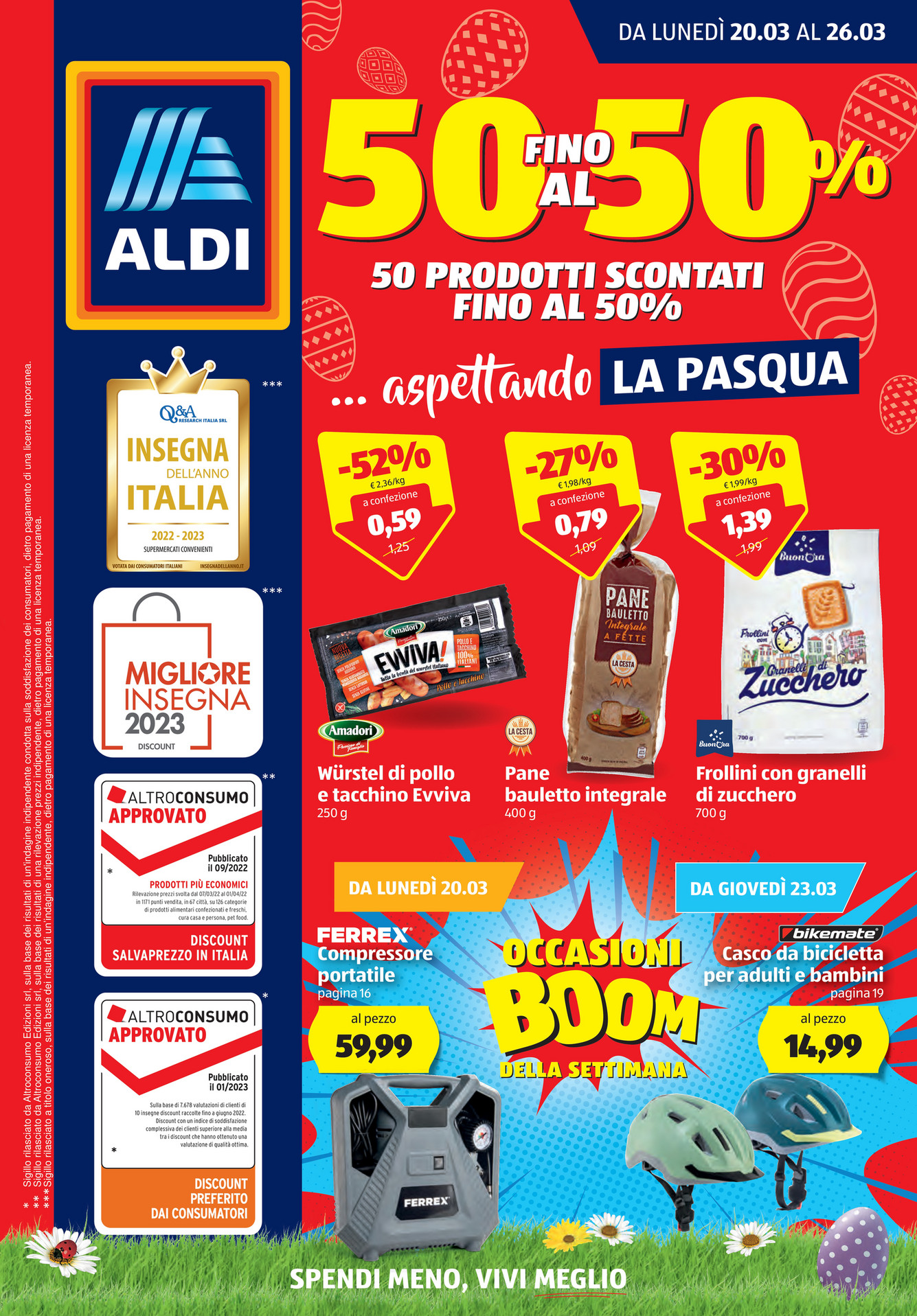 SP - Volantino Aldi dal 20 al 26 Marzo 2023 - Page 1 - Created with ...