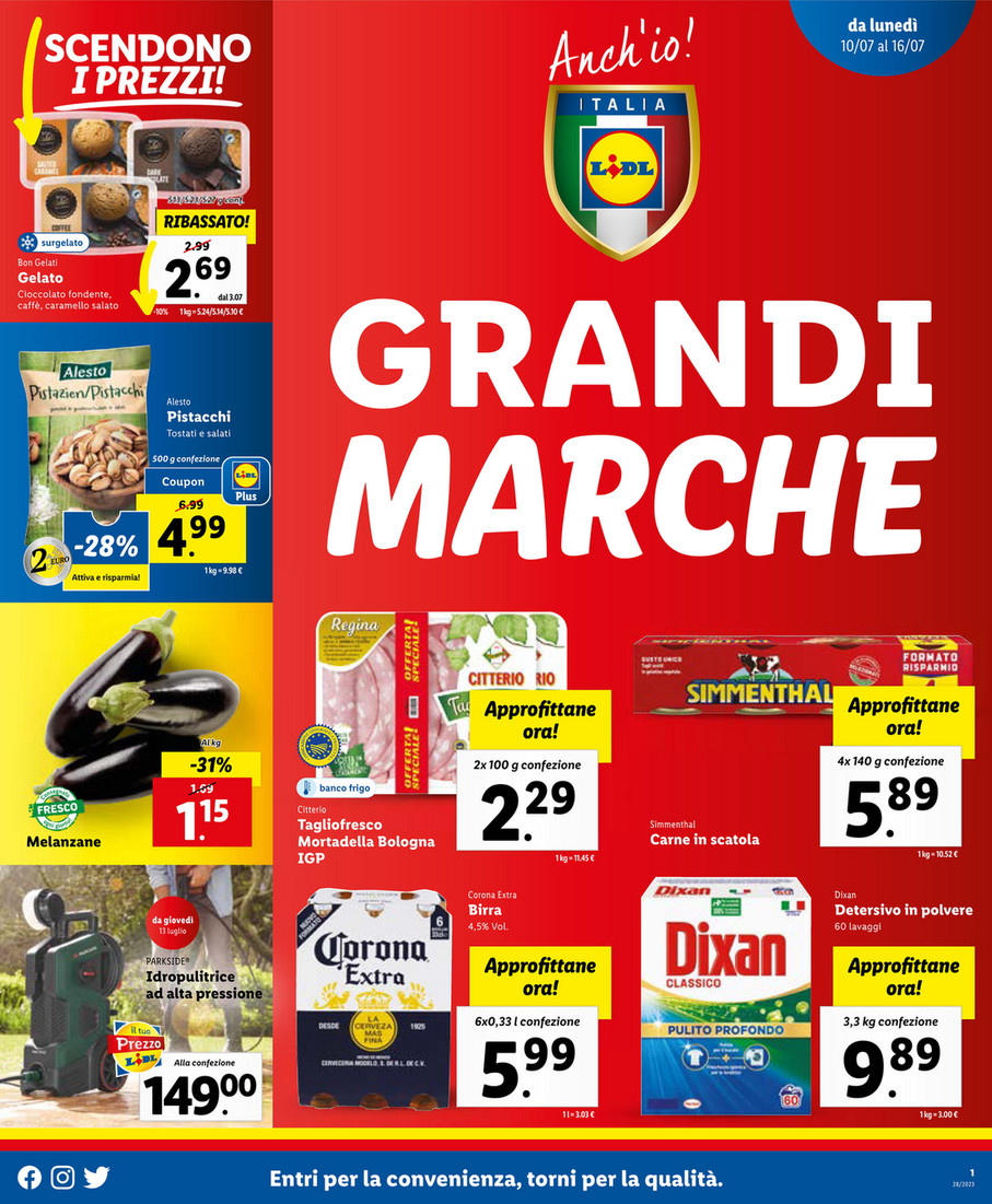 SP - Volantino Lidl dal 10 al 16 Luglio 2023 - Page 1 - Created with  Publitas.com