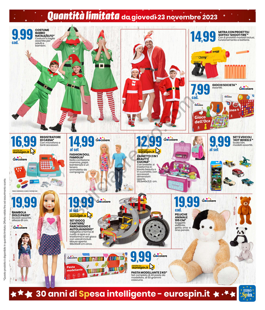 Volantino Eurospin Cucinetta In Legno Eurospin Natale Toys Toys