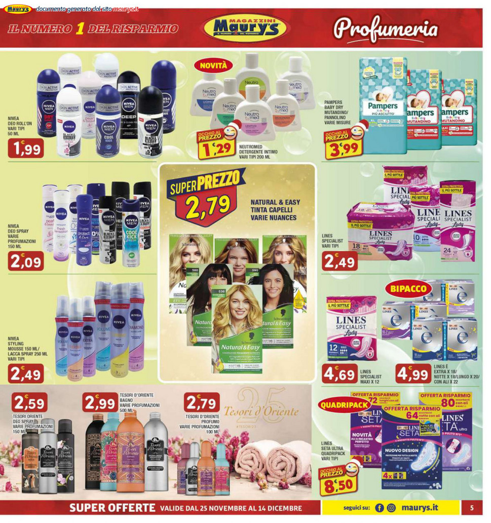 Maury's Volantino Promozionale - Carnevale 2023 - Valido da 15.02 a 01.03 -  Pagina N. 5 