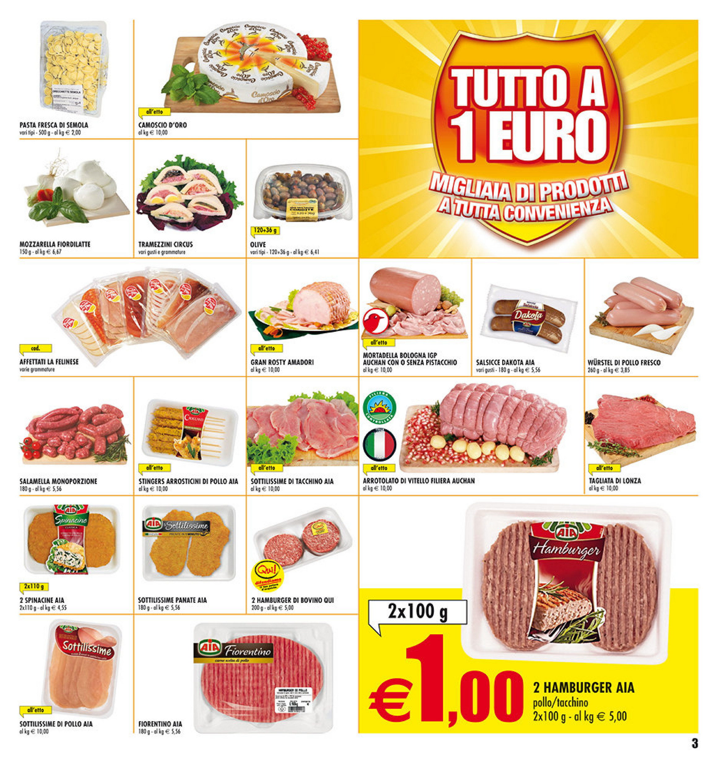 SP - Volantino Auchan - Tutto a 1 euro - Page 8-9 - Created with  Publitas.com