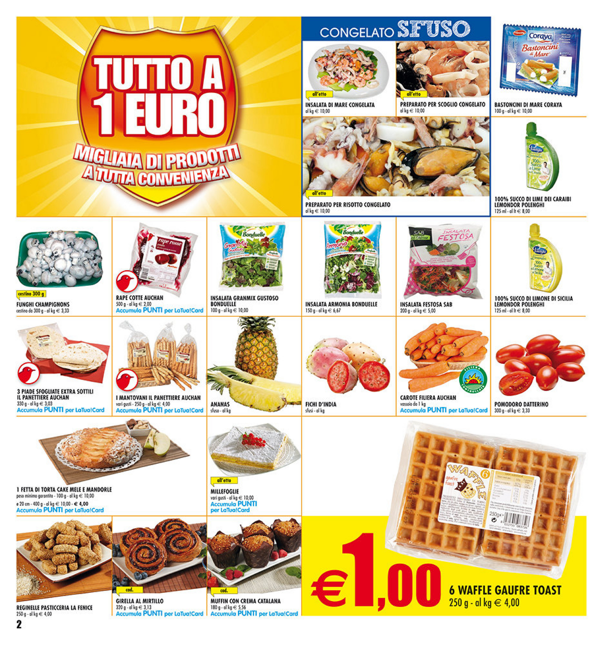 SP - Volantino Auchan - Tutto a 1 euro - Page 1 - Created with Publitas.com