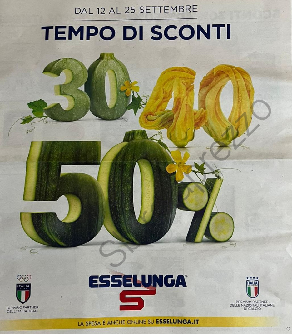 Volantino Esselunga \, image size:935x1069