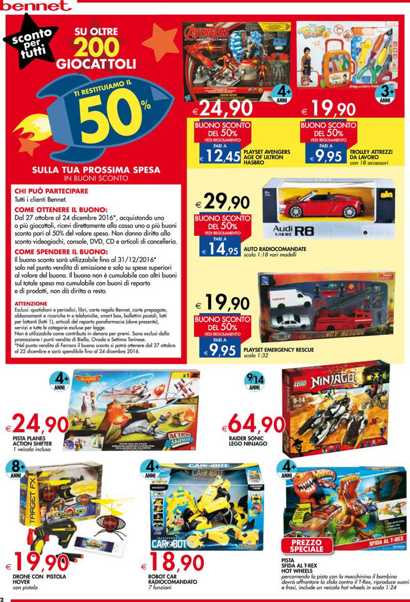 Volantino Offerte Bennet Giochi Volantino Buoni Sconto Giochi