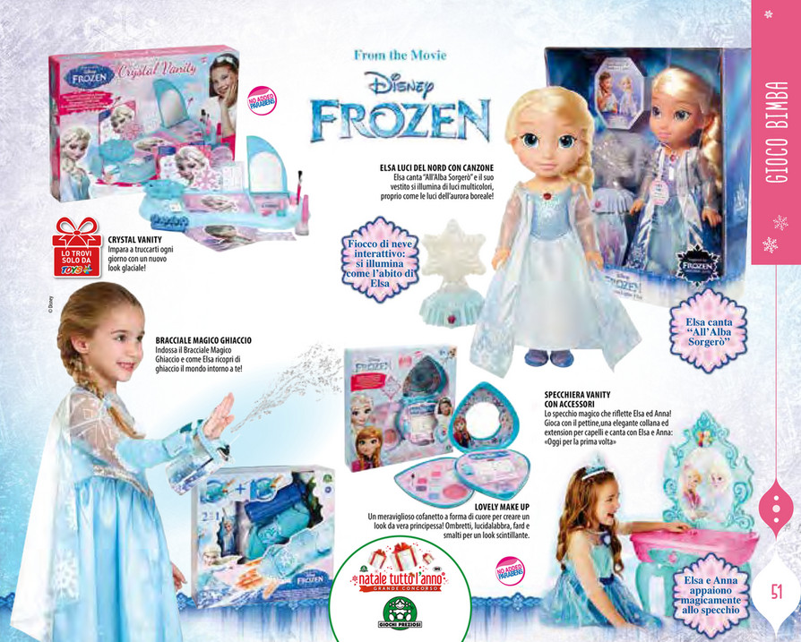 Disney Frozen Bambola Cantante all'Alba Sorgerò – The Toys Store