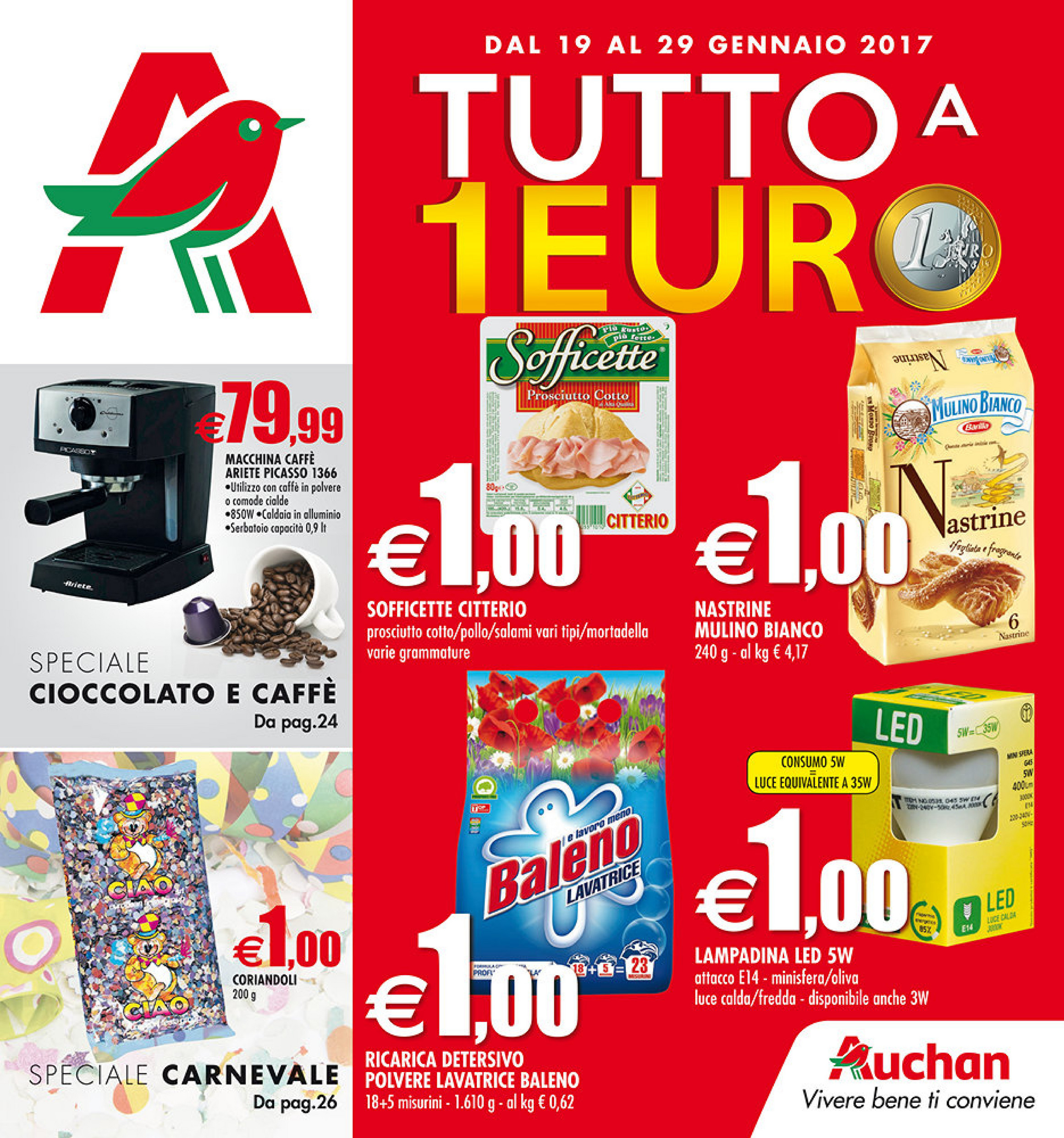 SP - Volantino Auchan - Tutto a 1 euro - Page 1 - Created with