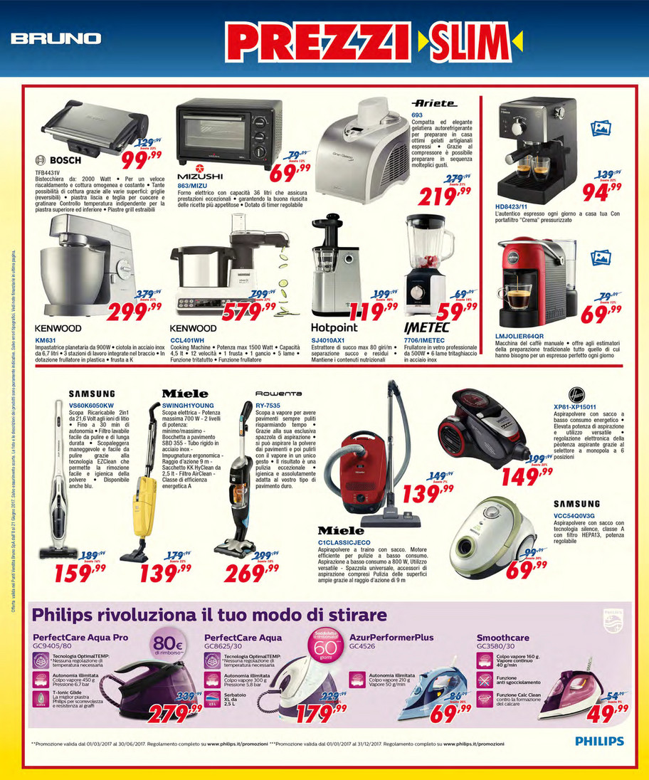 Scopa A Vapore Euronics.Sp Euronics Bruno Prezzi Slim Dall 8 Al 21 Giugno 2017 Page 16 17 Created With Publitas Com