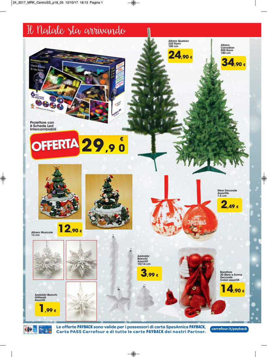 Carrefour Alberi Di Natale.Sp Carrefour Market Sottocosto Dal 2 Al 12 Novembre 2017 Page 18 19 Created With Publitas Com