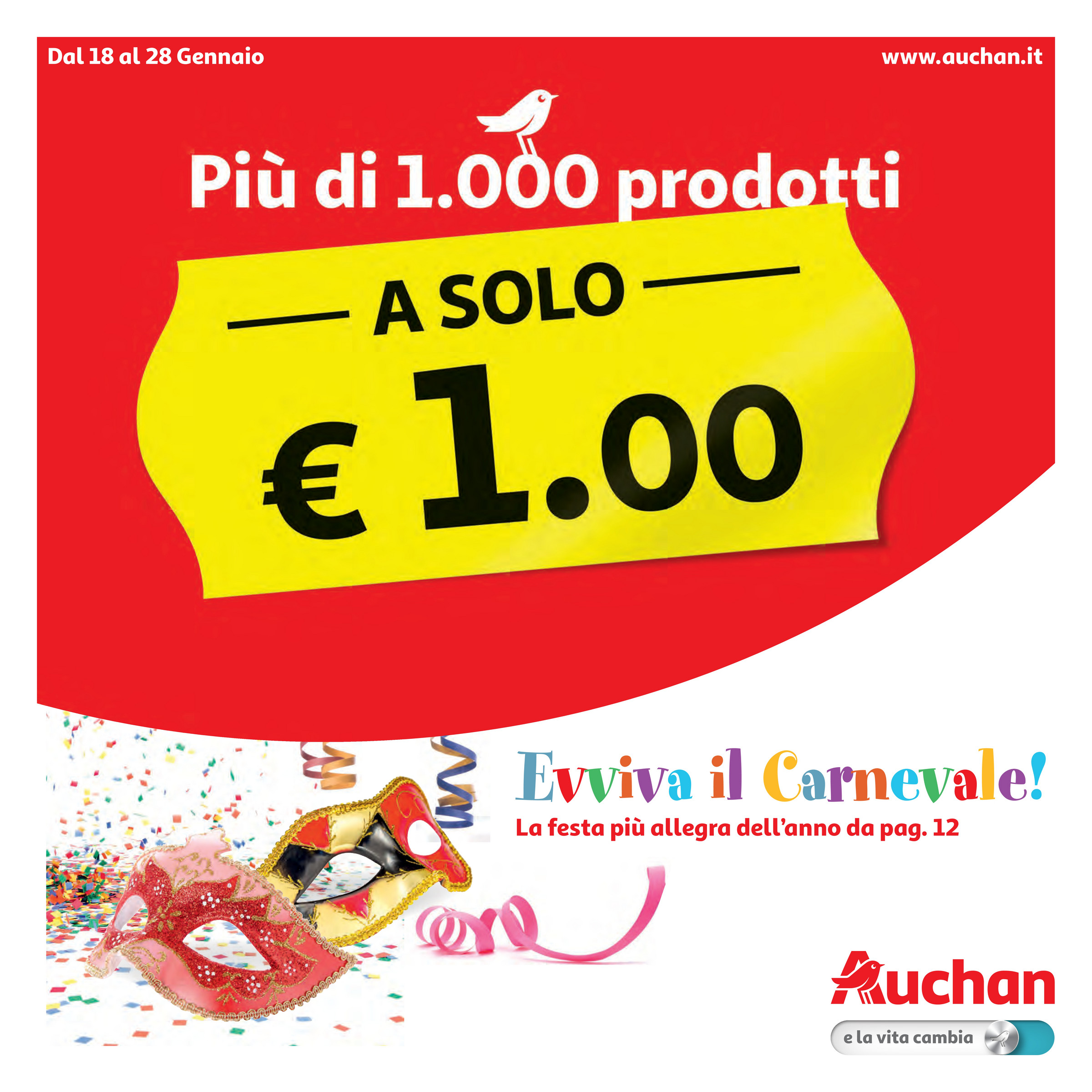 SP - Auchan - Più di 1000 prodotti a solo €1 dal 18 al 28 Gennaio 2018 -  Page 20-21 - Created with Publitas.com