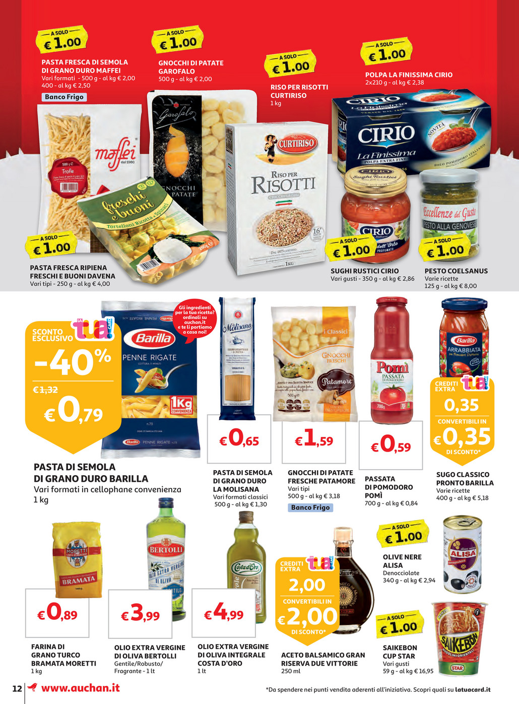 SP - Auchan - Più di 1000 prodotti a solo 1 euro dal 16 al 29 Aprile 2018 -  Page 1 - Created with Publitas.com