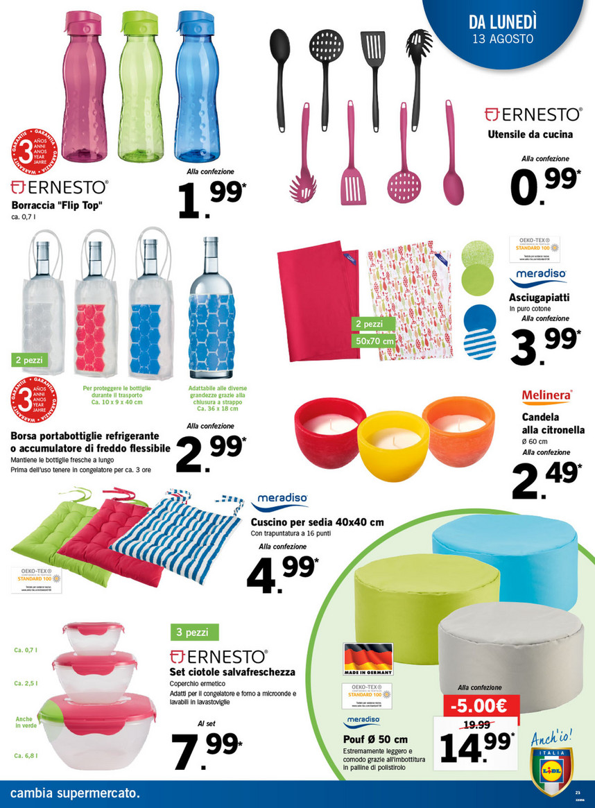 SP - Lidl - Italia un viaggio tra i sapori dal 13 al 19 Agosto 2018 - Page  22-23 - Created with Publitas.com