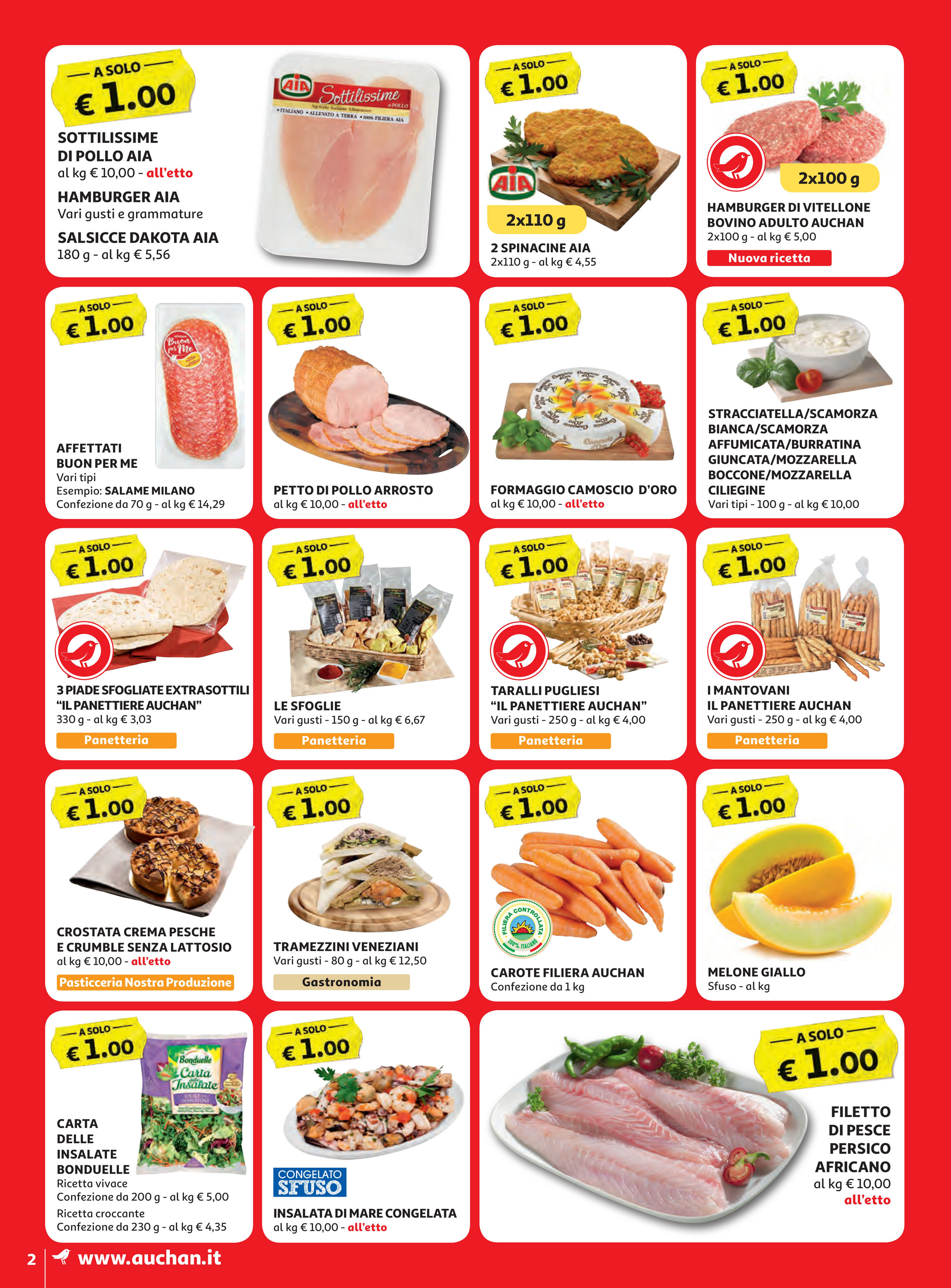 SP - Auchan - Più di 1000 prodotti a solo 1 euro dal 16 al 29 Aprile 2018 -  Page 24-25 - Created with Publitas.com