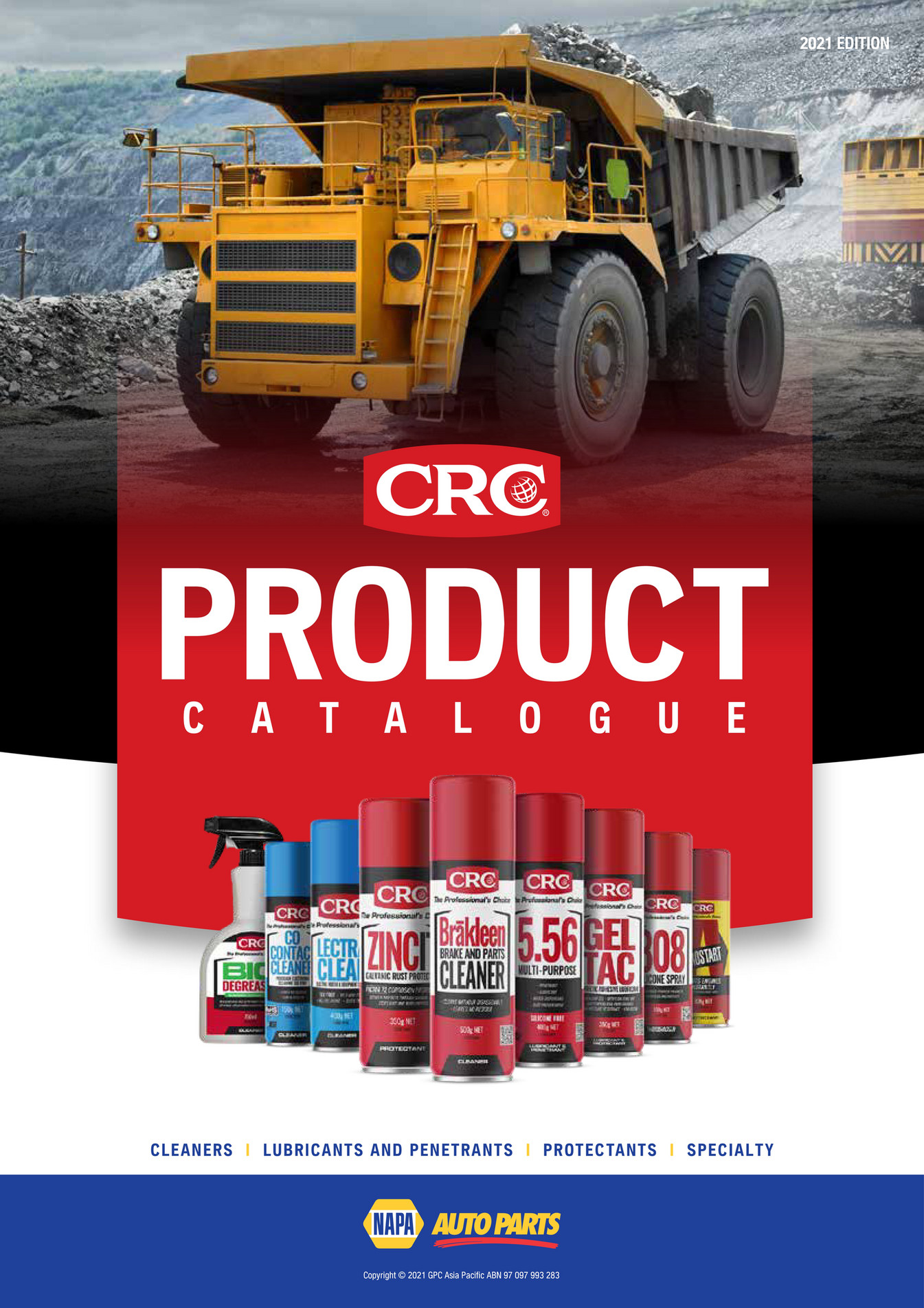 NAPA Auto Parts MS 200111 CRC Product Catalogue LR Page 1