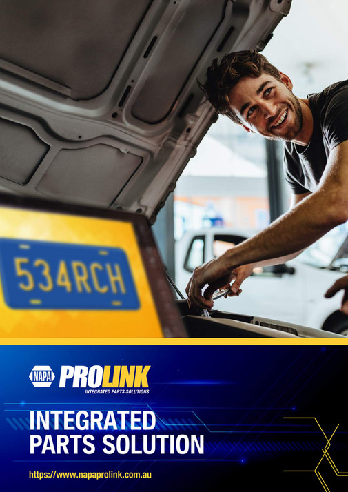 NAPA Auto Parts NAPA PROLink Booklet 8pp 2022 Page 1