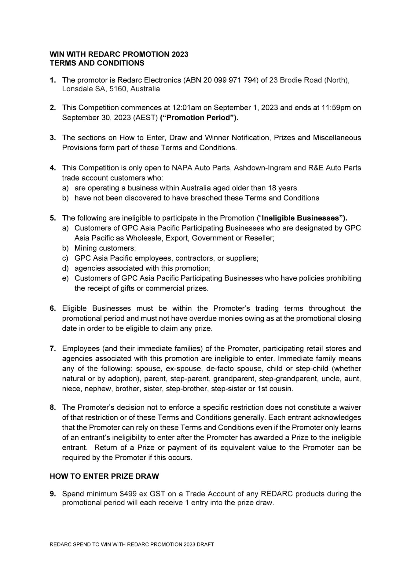 Napa Pdterms Of Use - zgwv2er