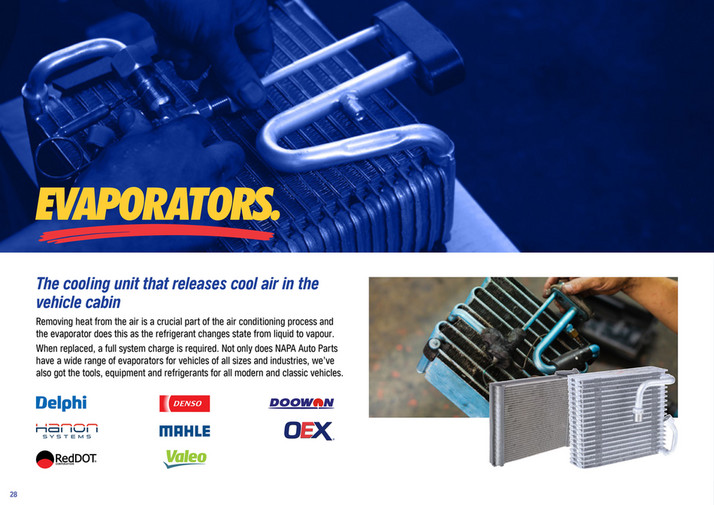 NAPA Auto Parts NAPA Air Conditioning Booklet Page 2829