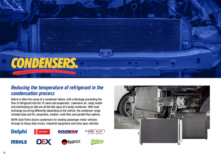NAPA Auto Parts NAPA Air Conditioning Booklet Page 1617