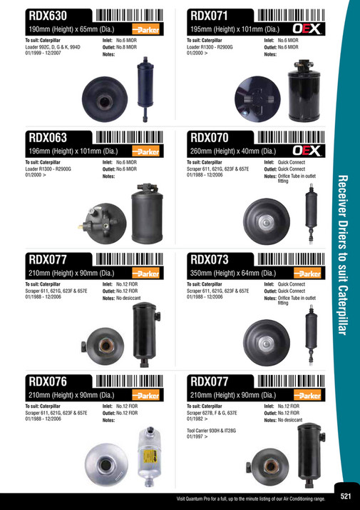 NAPA Auto Parts - Ashdown-Ingram AC Catalogue 2017 - Page 520-521