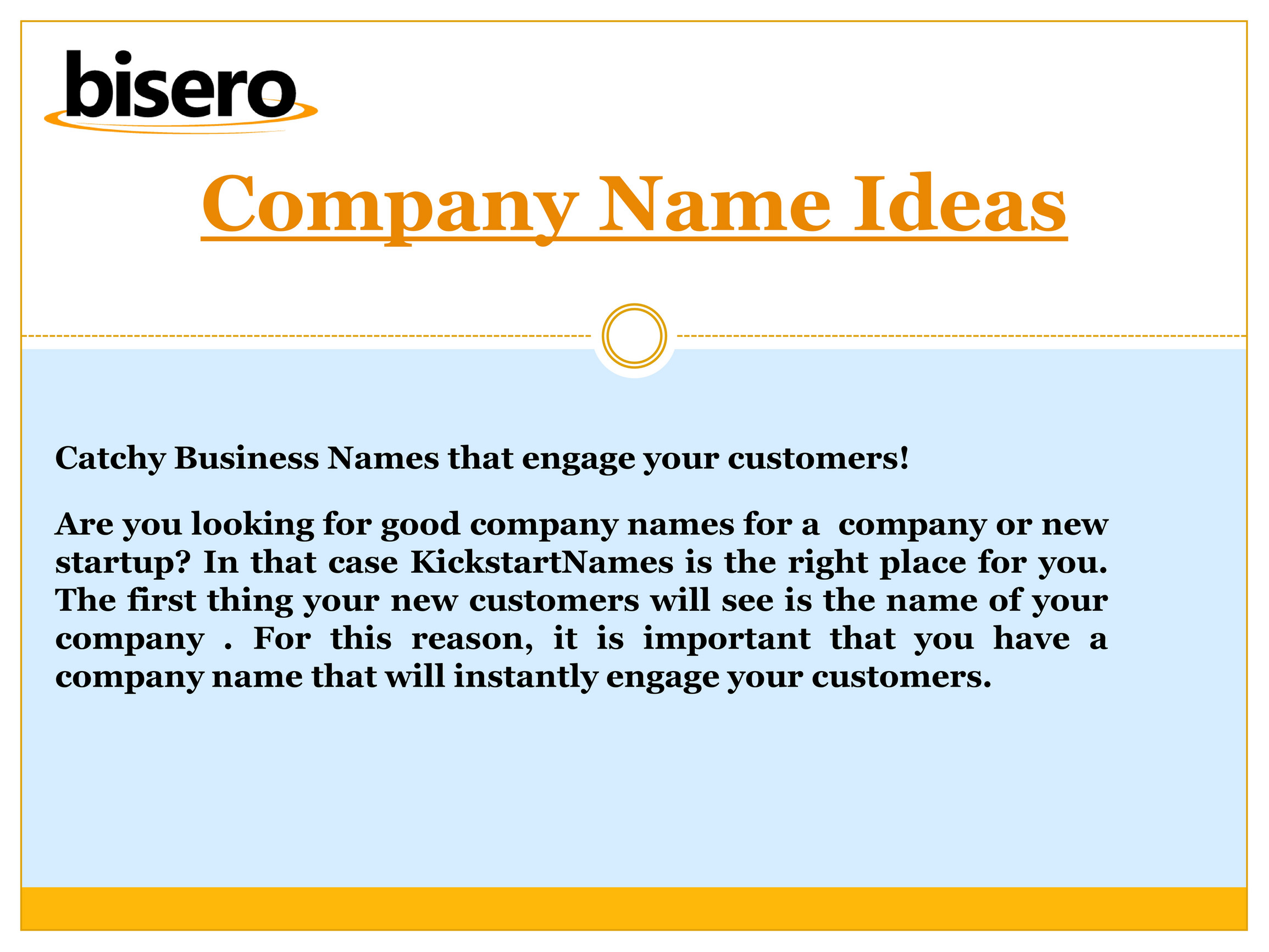 I Need A Business Name Idea - IdeaWalls