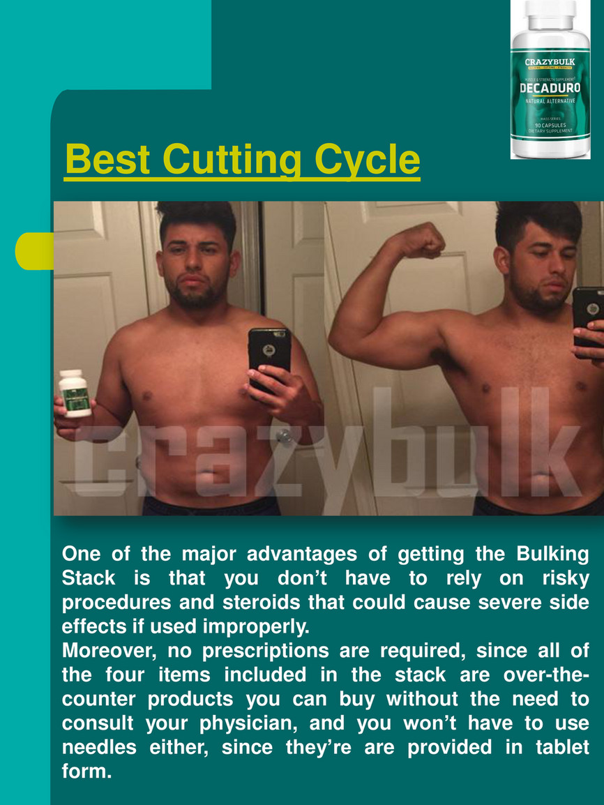 best steroid cycle for bulking and cutting
