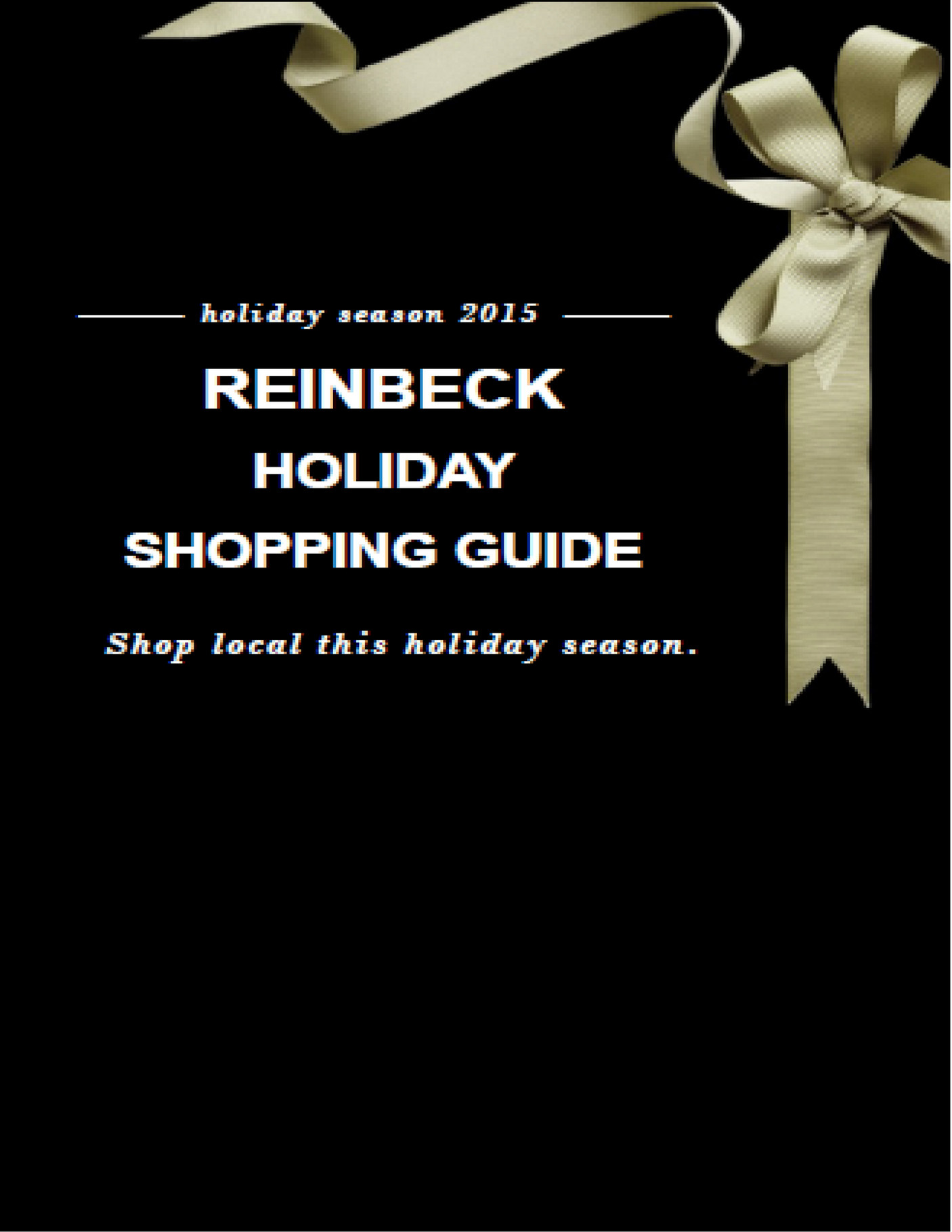 City of Reinbeck holiday 2015 Page 1 Created with