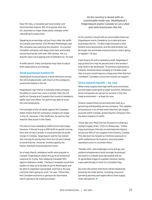 GlobalPETS - PETS International Magazine April/May 2025 - Page 24-25