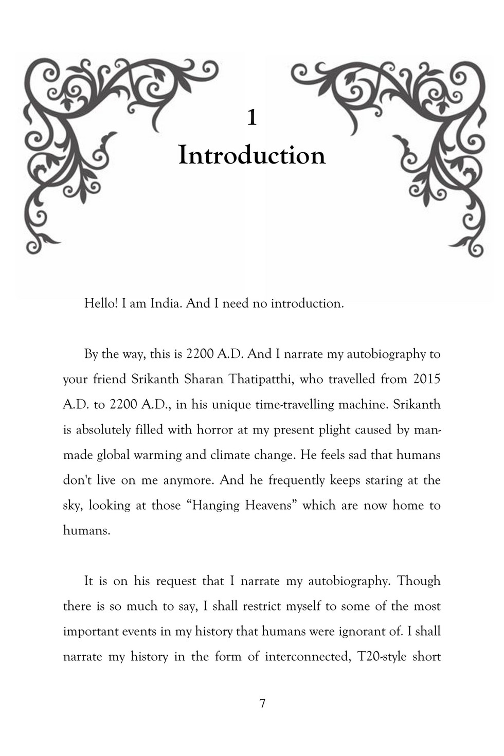 autobiography introduction