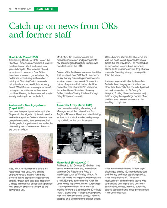 My publications - The Reeder 2017 - Page 16-17