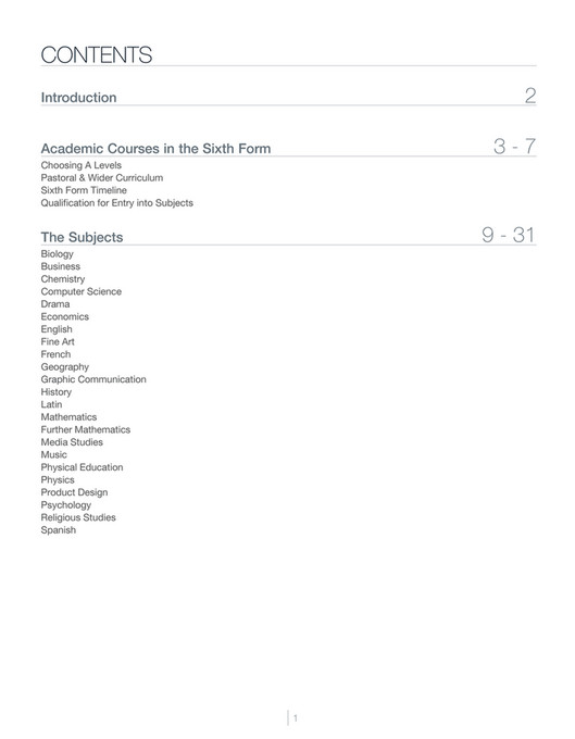 My publications Reed's School Sixth Form Handbook 2022/23 Page 23