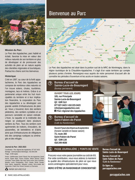 Communications Montmagny Journal Du Parc Des Appalaches