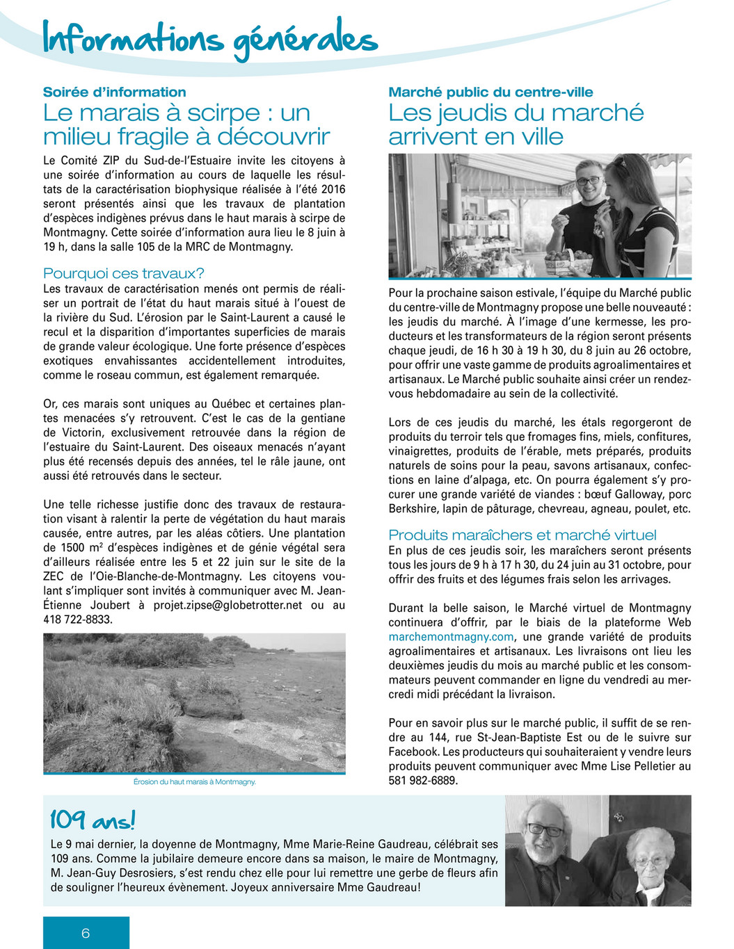 Communications Regionales Mont Journal Municipal Juin 17 Page 4 5 Created With Publitas Com