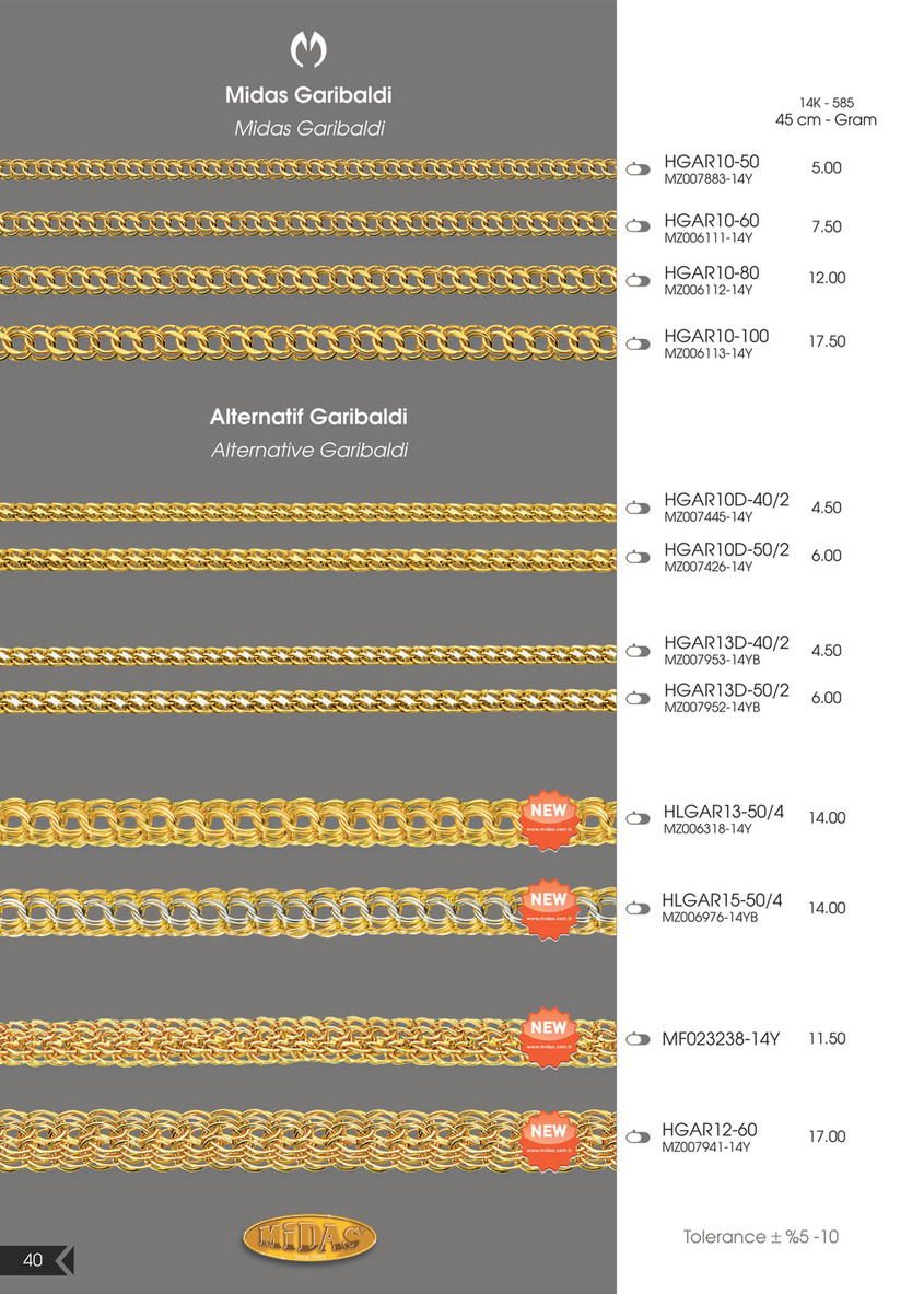 Midas Chain Catalog 2017-2018 by Midas Chain - Issuu