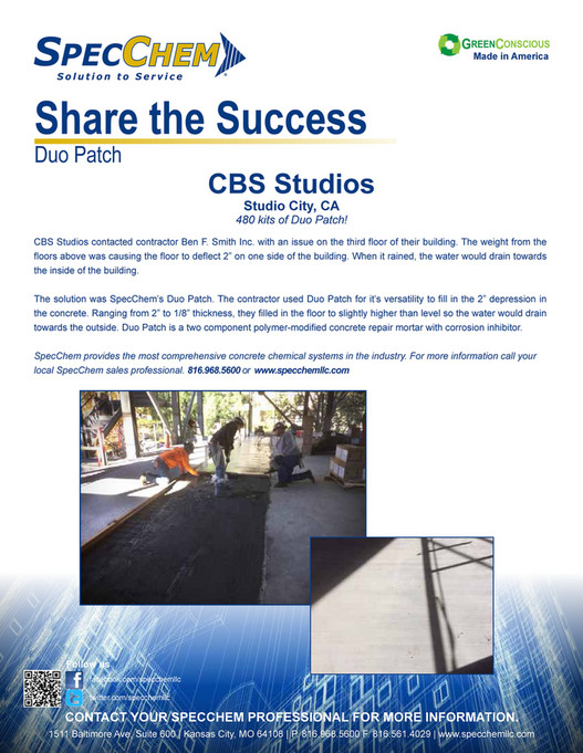 SpecChem - Share the Success-CBS Studios - Page 1 - Created with ...