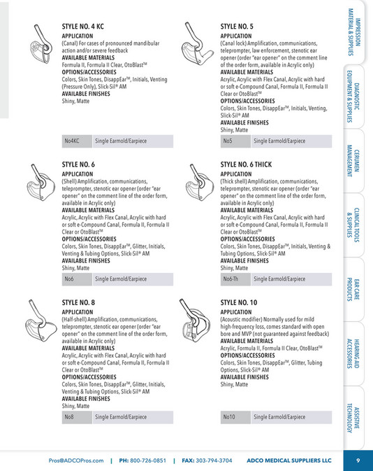 ADCO Medical Suppliers | Volume 31 Professional Supply Catalog - Page 6 ...