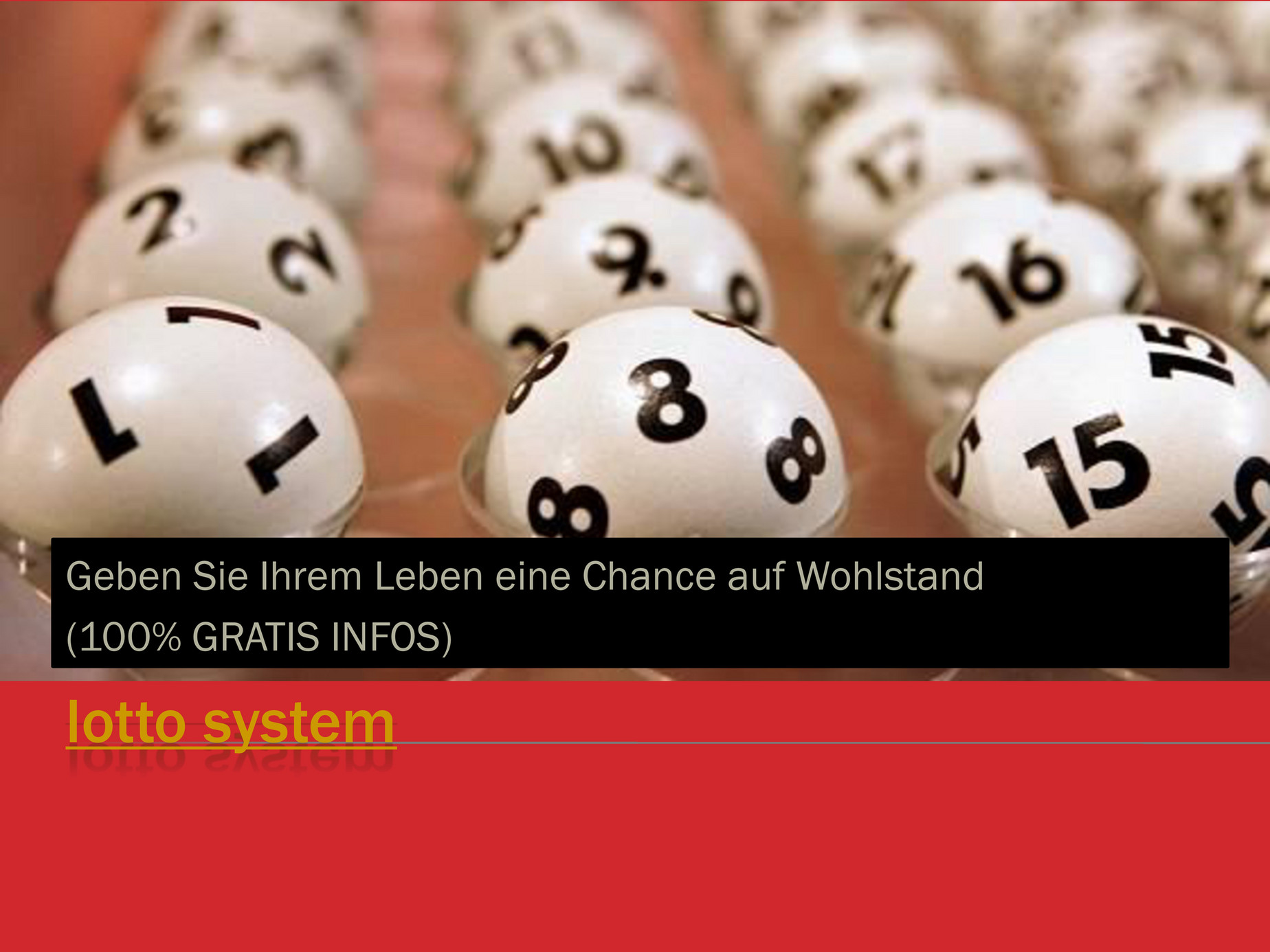lotto system - Dein Lotto System hört sich gut an - Page 1 - Created