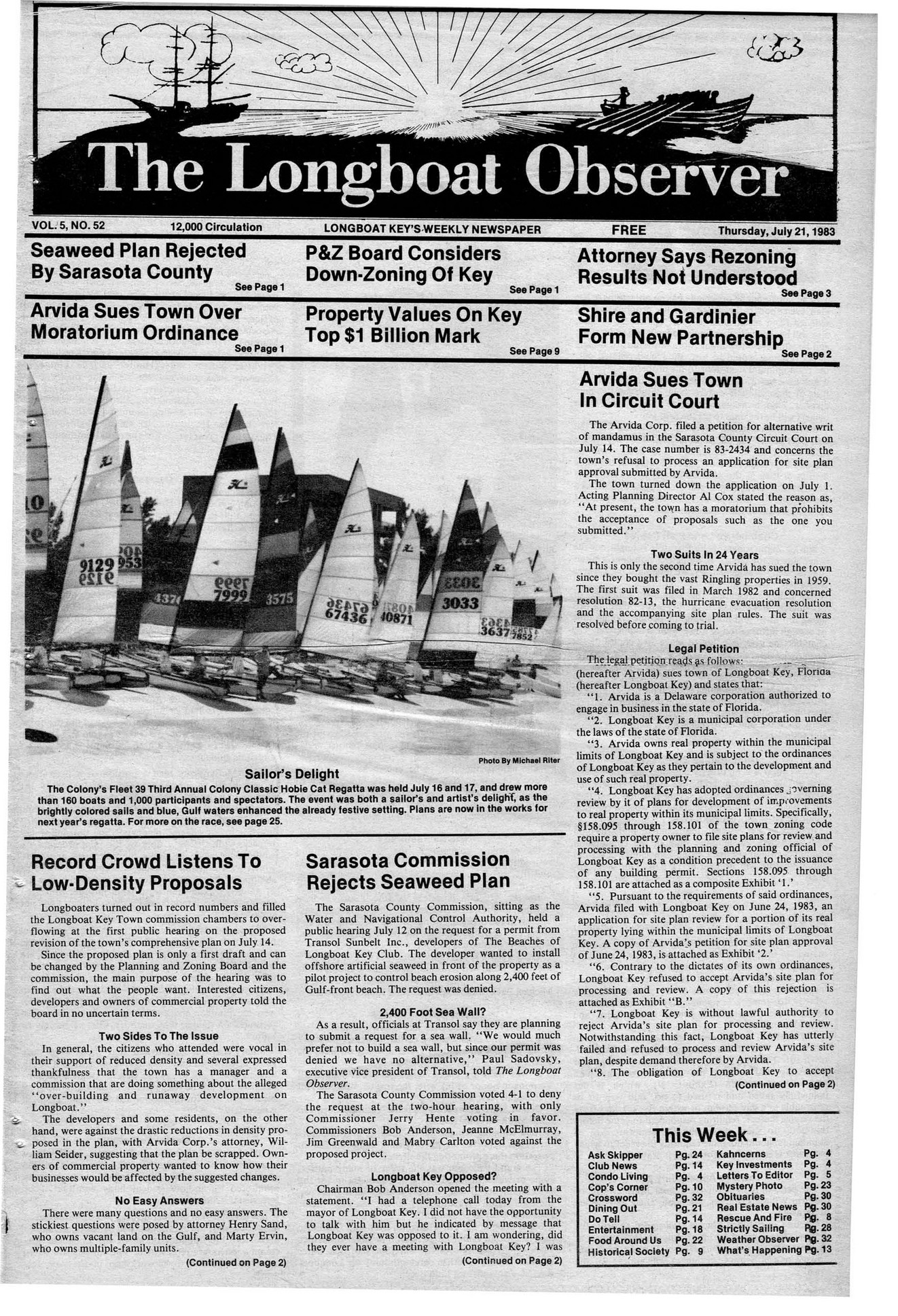 Archives - July 21 1983 - Page 1