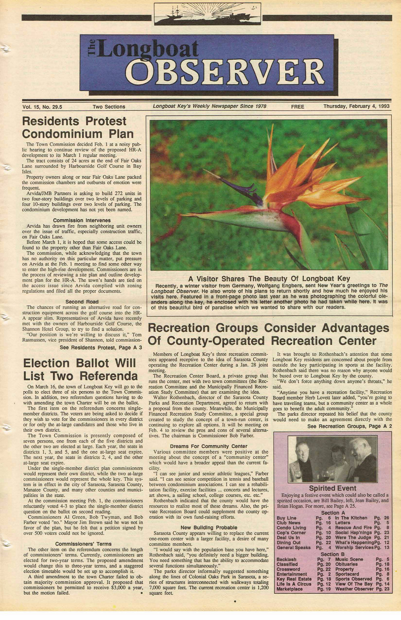 Archives - February 4 1993 - Page 1